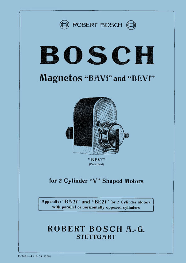 Bosch Magneto BA BE